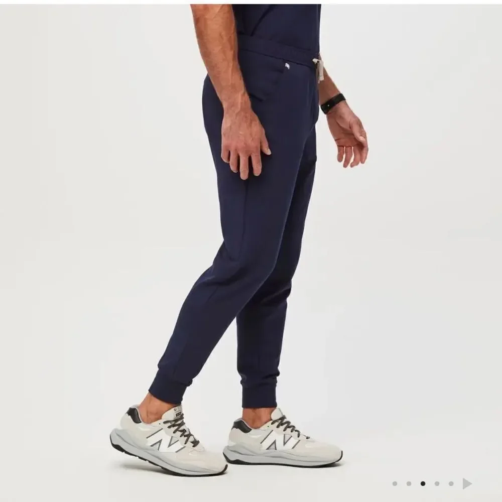 Figs Tansen Men’s Jogger Scrub Pants Navy Blue Size Small Tall